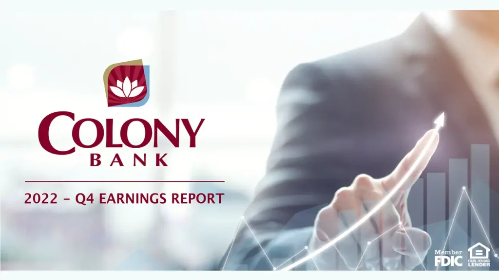 Colony Bank Q4 Earnings Report 2022
